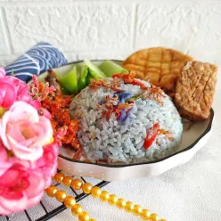 Nasi Liwet Bunga Telang