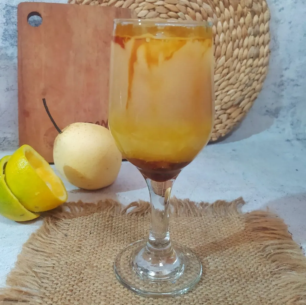 Jus Jeruk Pear Sari Kurma