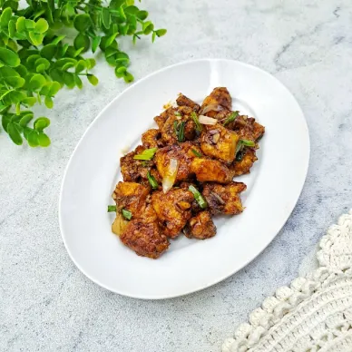 Ayam Popcorn Saus Mentega