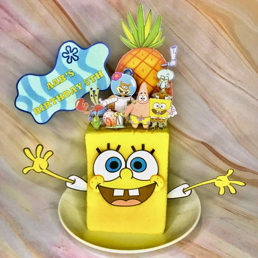 Ogura Spongebob Cake