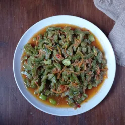 Tumis Pare Petai Rebon