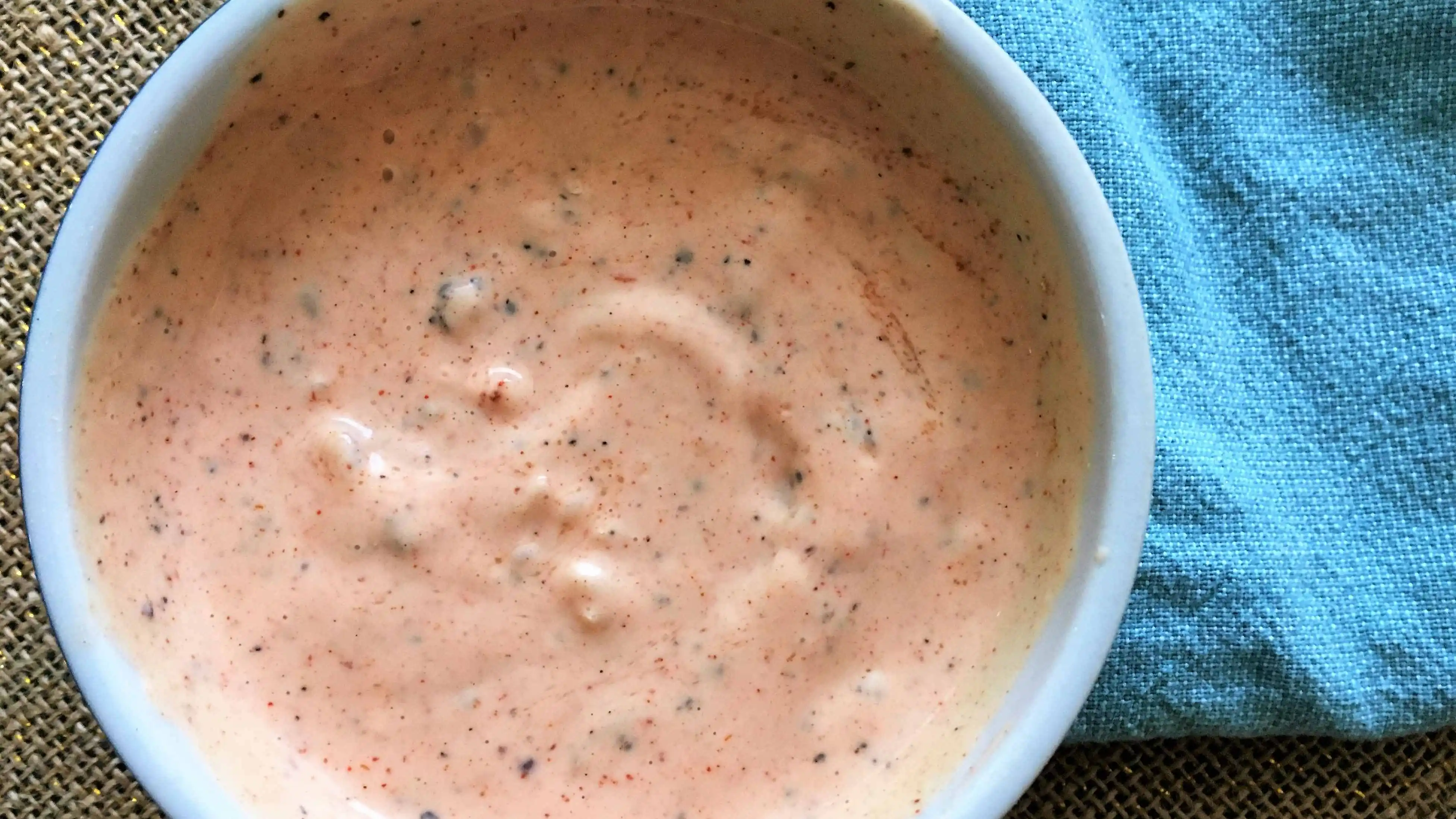 potret thousand island dressing salad