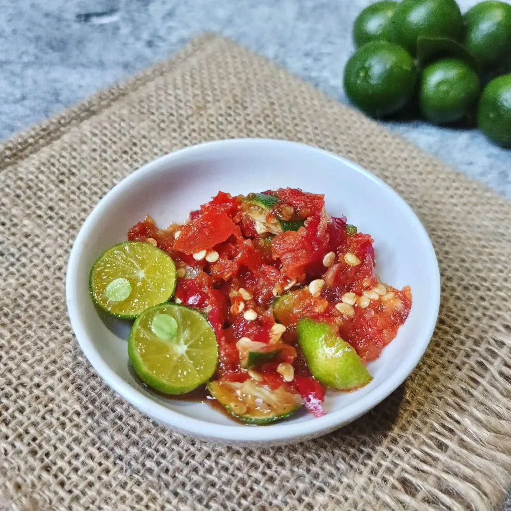 Sambal Mentah Jeruk Kunci