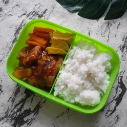 Sosis Karage Saus Pedas Manis #YummyXtraPointsMei