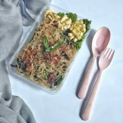 Bekal Bihun Goreng Cabe Hijau #YummyXtraPointsMei
