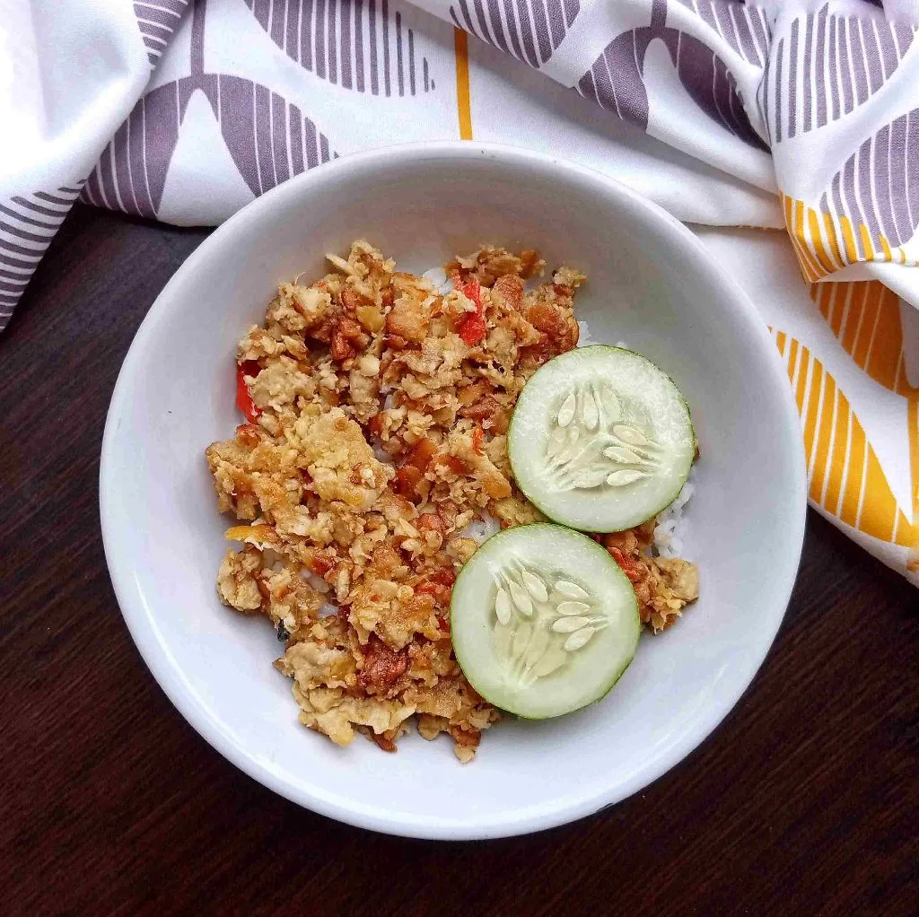 Sego Sambal Tempe