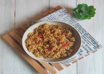 Nasi Goreng Ikan Asin