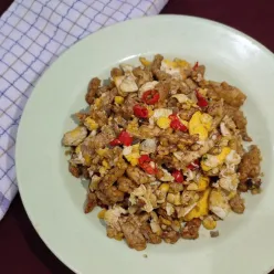 Orak-Arik Telur Tempe