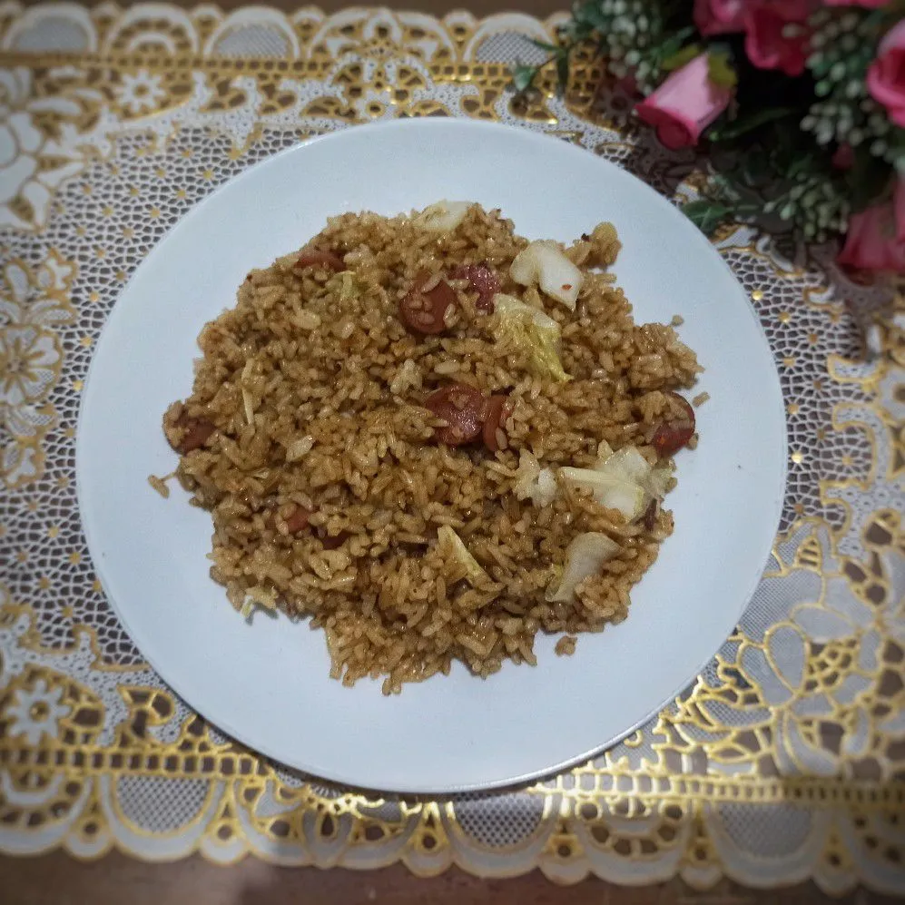 Nasi Goreng Sosis Pedas