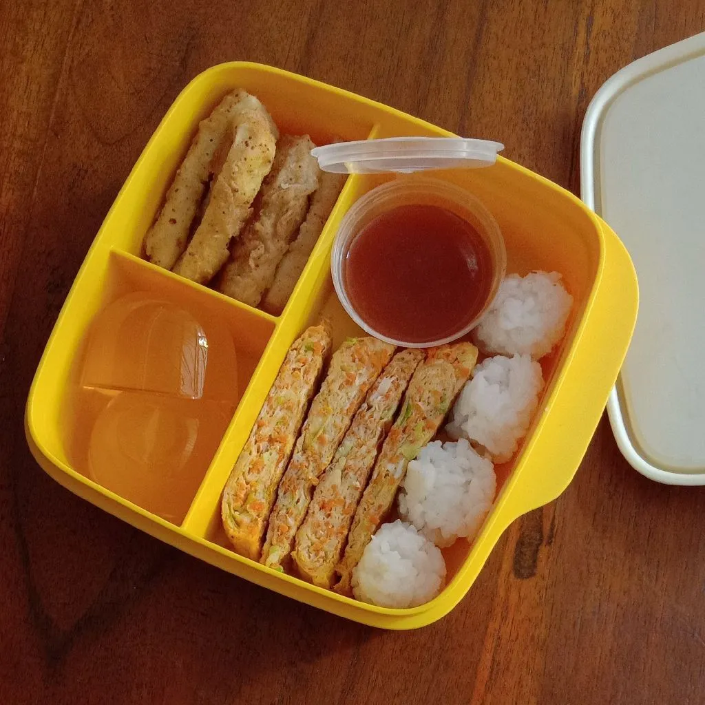 Tamagoyaki dan Tahu Crispy #YummyXtraPointsMei