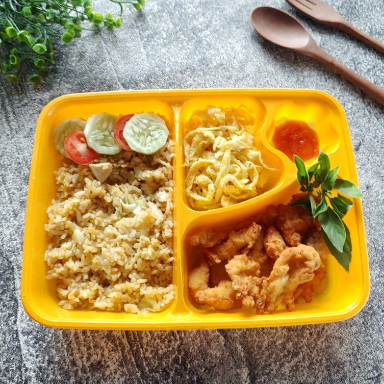 Resep Nasi Goreng Bento Sederhana Rumahan di Yummy App