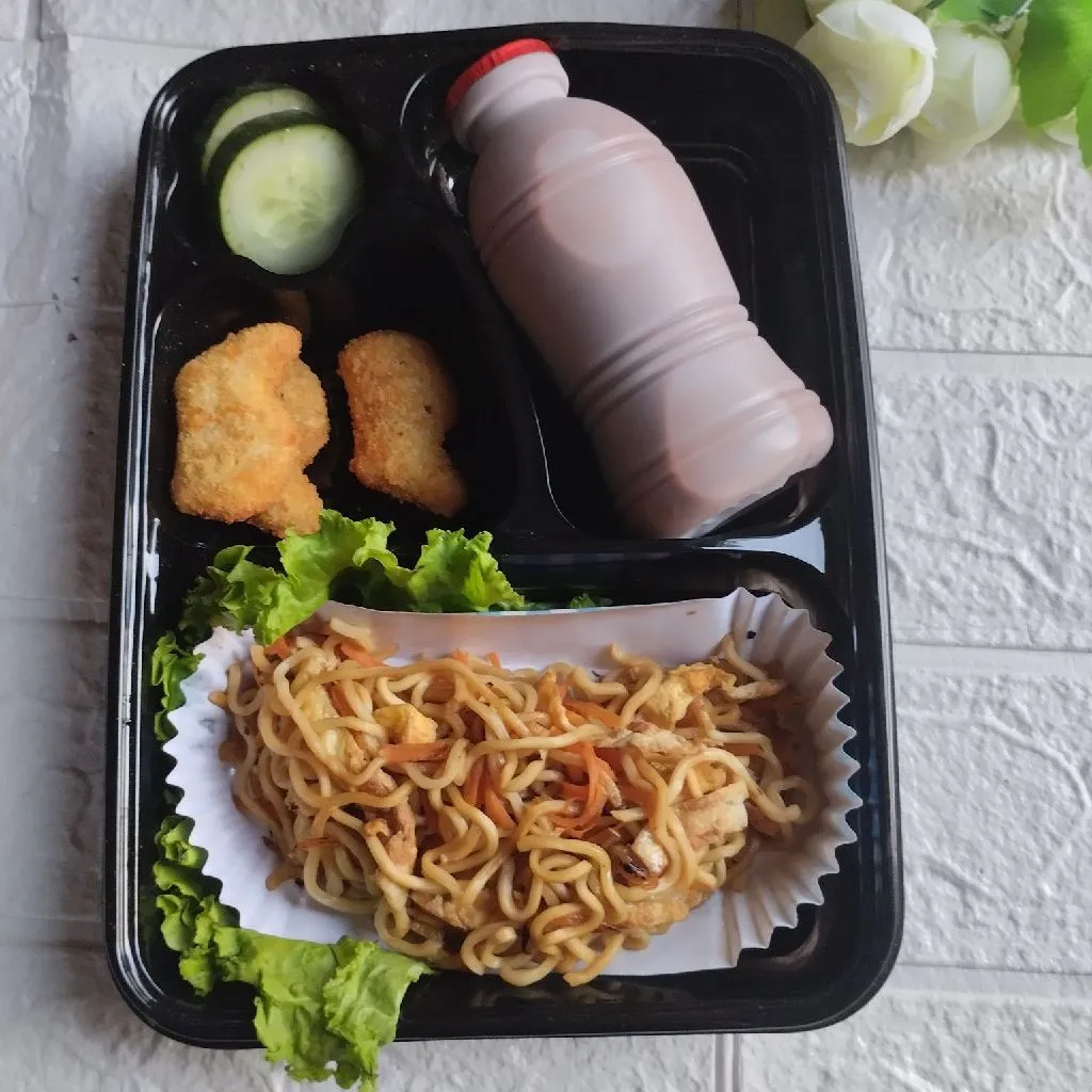 Bekal Mie Goreng Telur Dadar Rawis #YummyXtraPointsMei