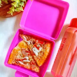 Pizza Sosis Abon #YummyXtraPointsMei