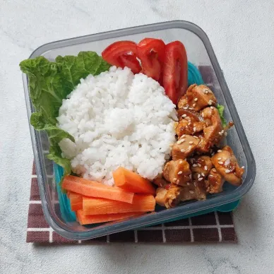 Nasi Box Ayam Teriyaki