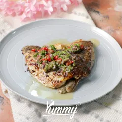 Grilled Barramundi with Chimichurri Sauce