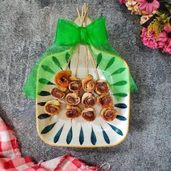 Sate Roti Tawar Cokelat