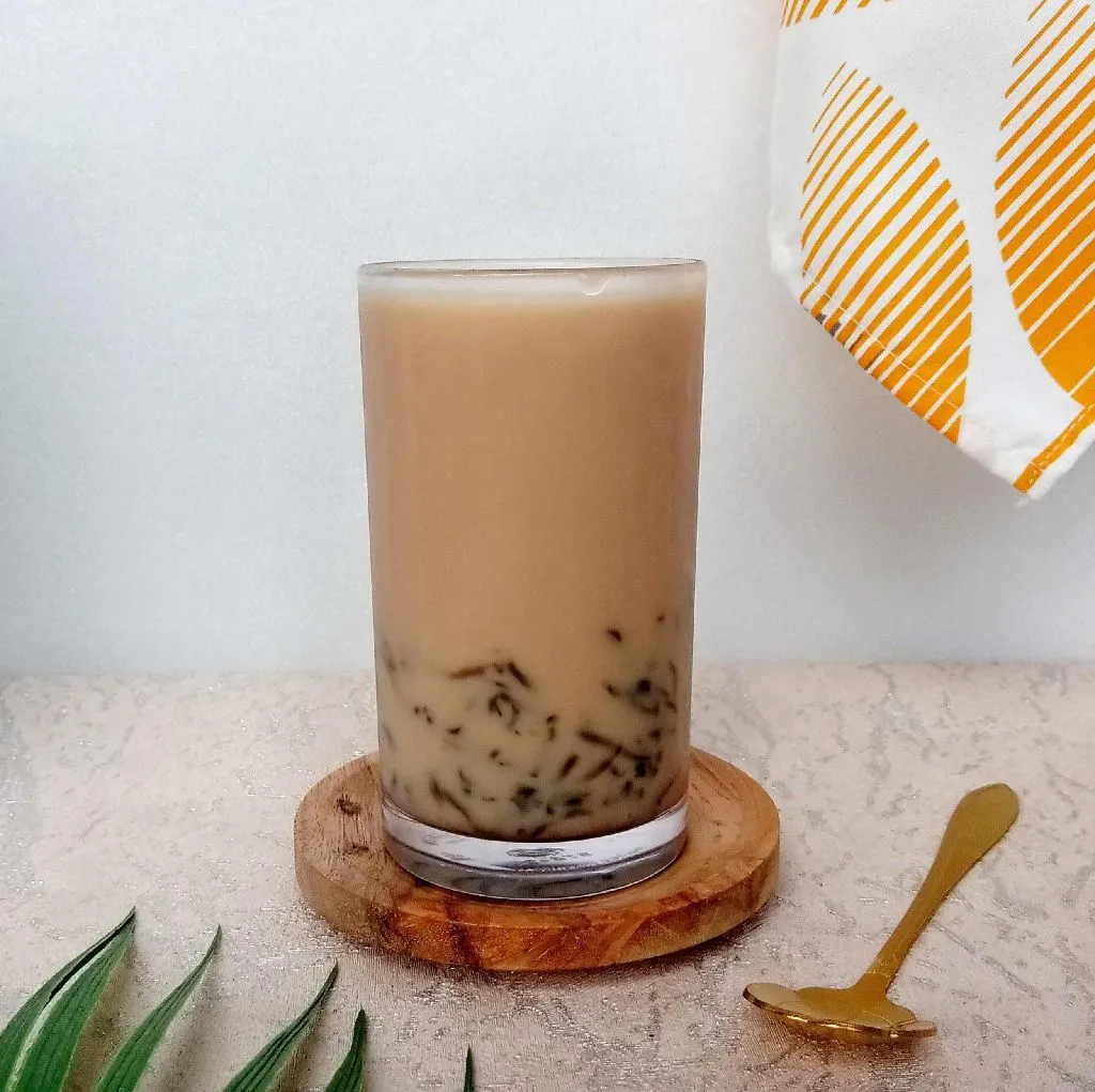 Es Cincau Soya Milk Tea