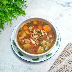 Semur Kentang Wortel Daging Giling