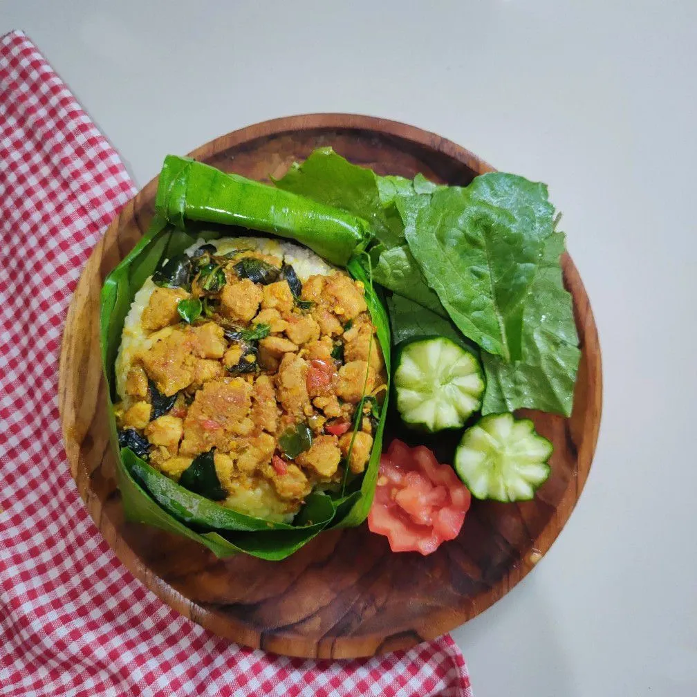 Nasi Bakar Tuna Woku