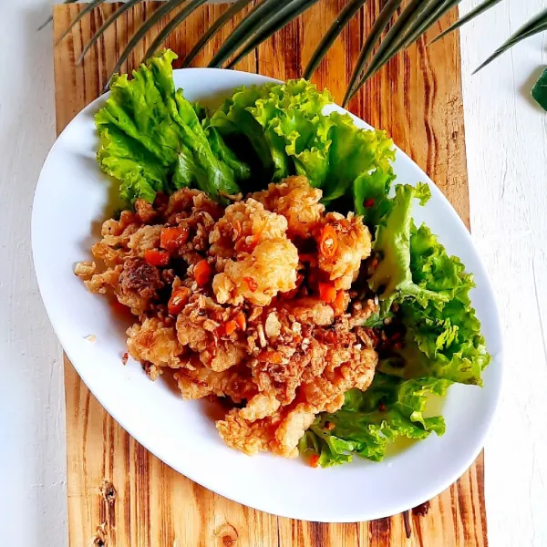 Sajikan dengan nasi panas enak banget!