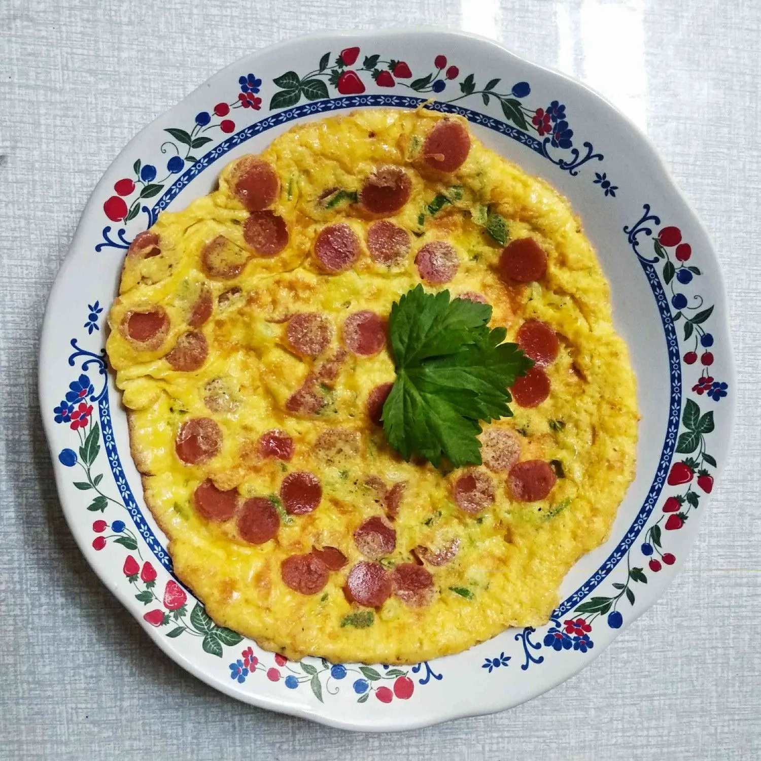 Omelette Sosis
