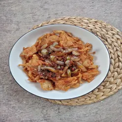 Jamur Crispy Siram Saus Teriyaki
