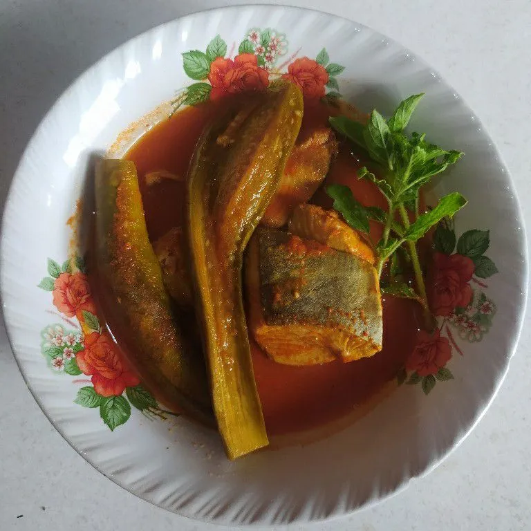 Sampadeh Ikan Tuna Terung Hijau