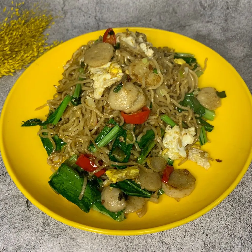 Mie Goreng Kecap Bakso Sapi Pedas