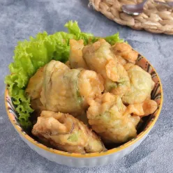 Terong Gulung Daging Ayam