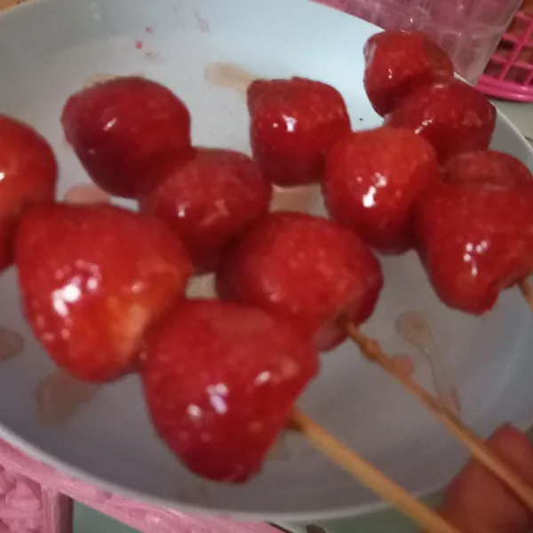 Angin-angin hingga mengeras. Siap disajikan.