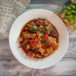 Tumis Ikan Keranjang Tempe Kemangi