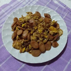 Telur Sosis Saus Tiram