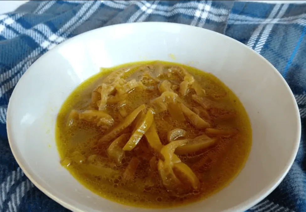 sayur ares makanan khas lombok