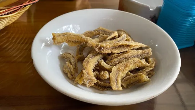 potret ikan seluang goreng