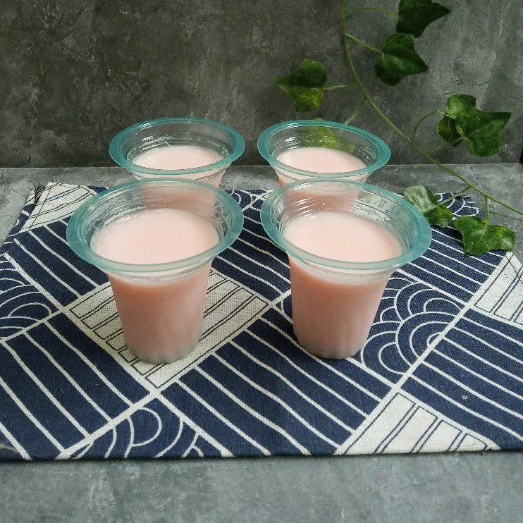 Puding Susu Santan