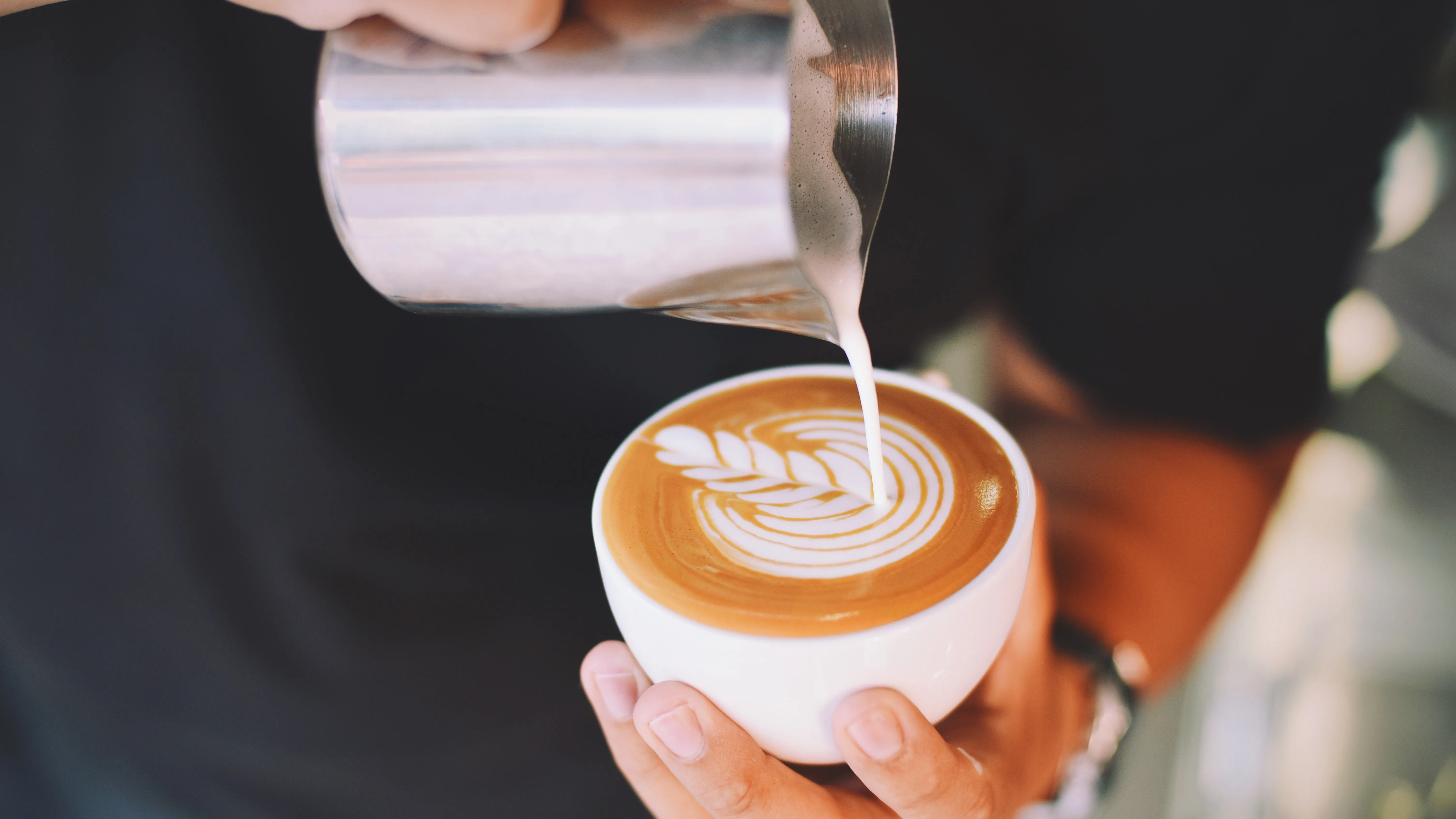 proses pembuatan latte art