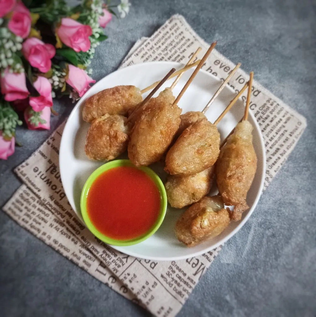 Sempol Ayam Isi Telur Puyuh