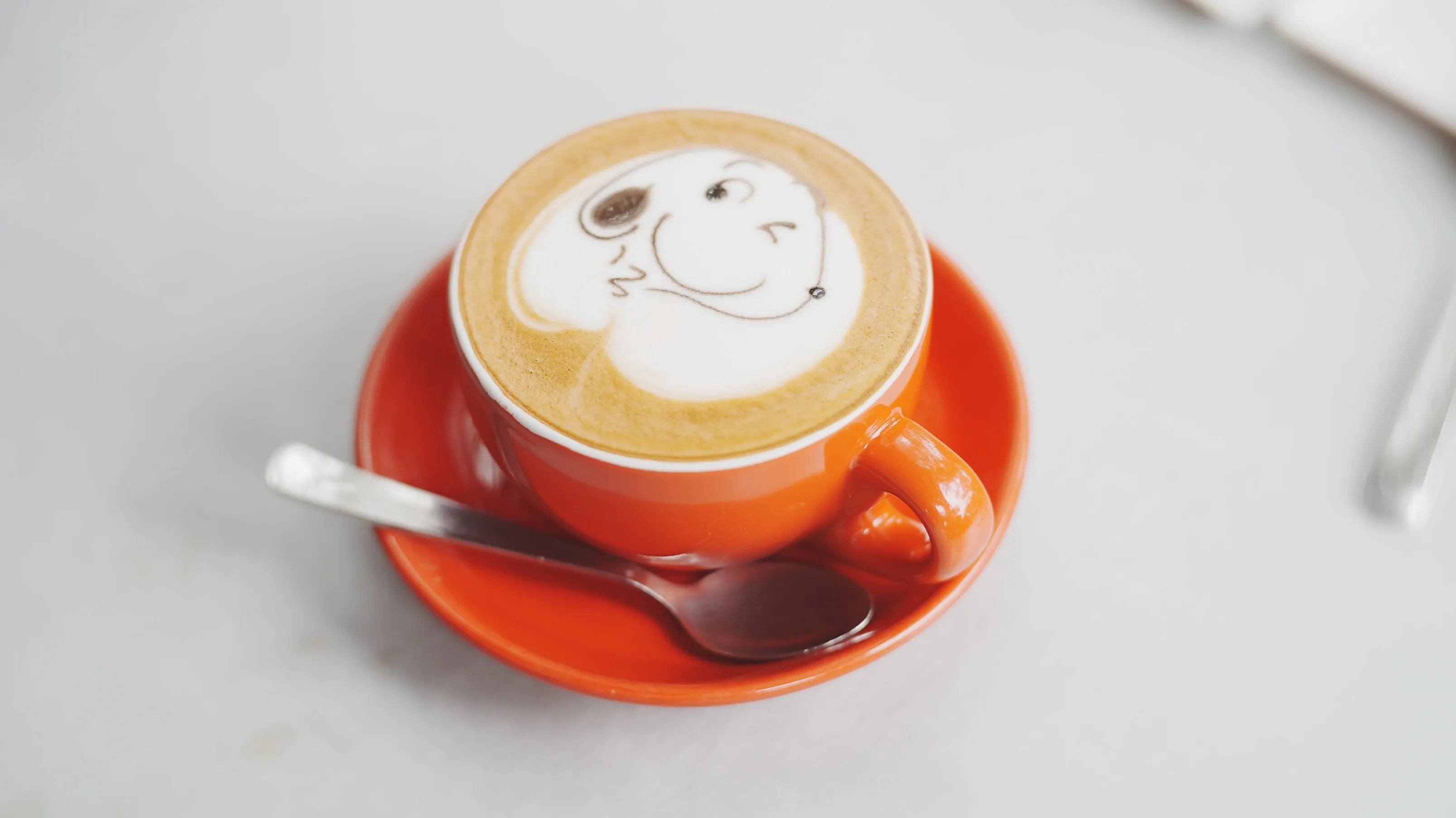 latte art character