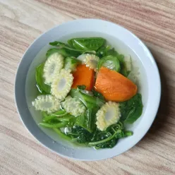 Sayur Bening Bayam Campur