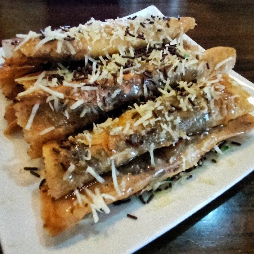 Resep Lumpia Pisang Coklat Keju Sederhana Rumahan dari Karina