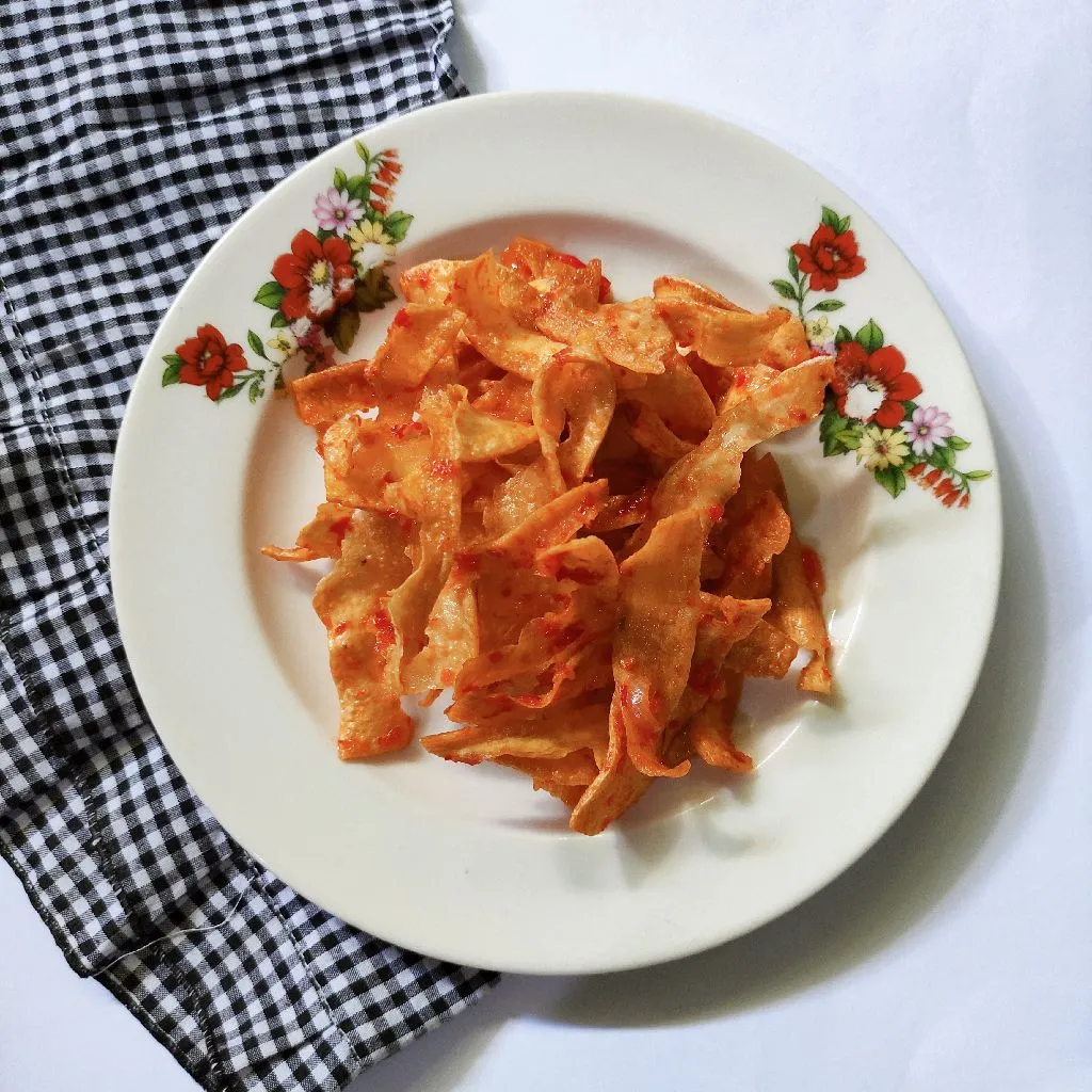 Kerupuk Ubi Balado