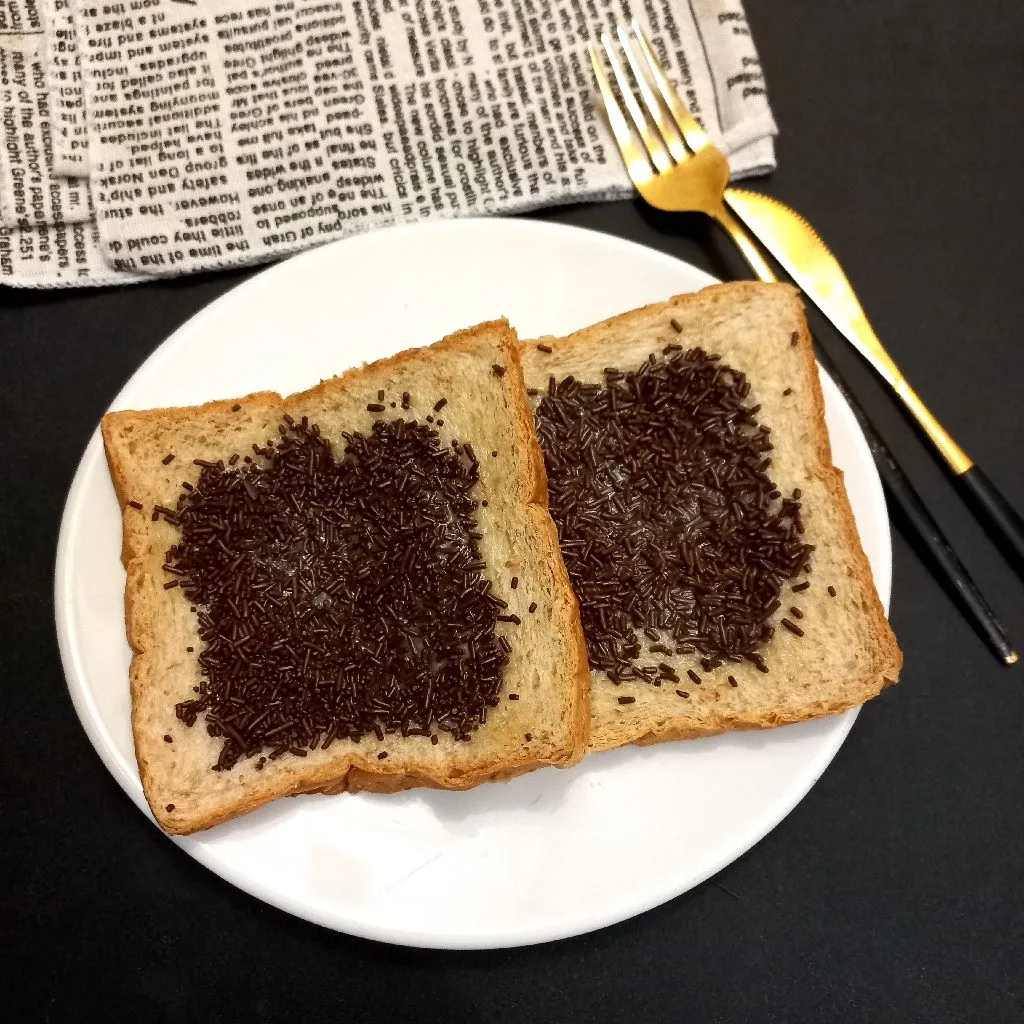 Roti Gandum Panggang Cokelat