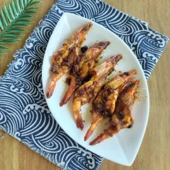 Udang Bakar Pedas Manis