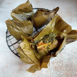 Pepes Ayam Bumbu Ungkep