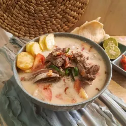 Soto Betawi Iga Sapi