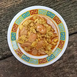 Telur Sosis Asam Manis