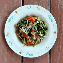 Kangkung Tauge Saus Teriyaki