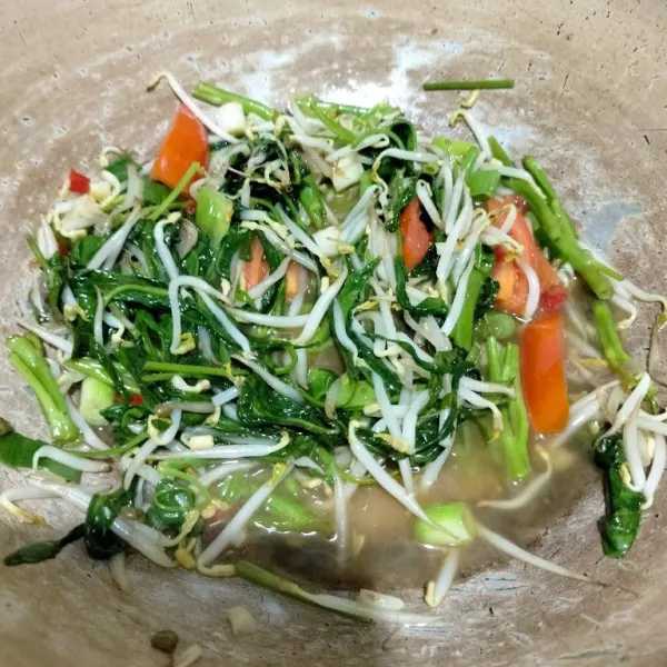 Masak hingga matang dan siap dinikmati.