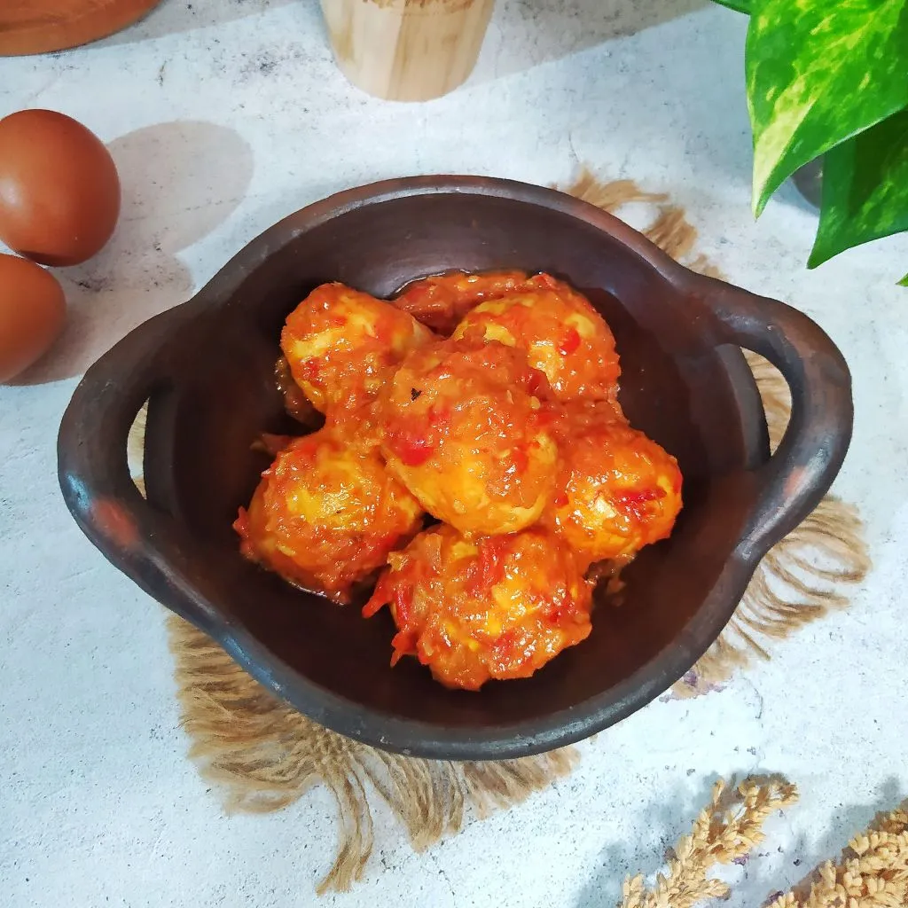 Telur Balado Santan