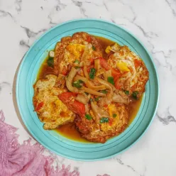 Telur Ceplok Jamur Tiram
